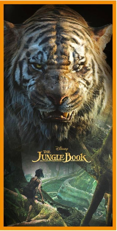 Picture of B926253- COTTON 70*140CM THE JUNGLE BOOK BEACH TOWEL